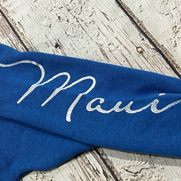 Vintage Maui Hawaii Fish 1980s Travel Tourism Jumper Crewneck Sweatshirt - Picture 4 of 7